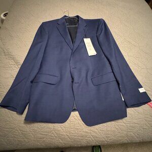 Calvin Klein Slim Fit Blue Suit Jacket - SIZE 48R